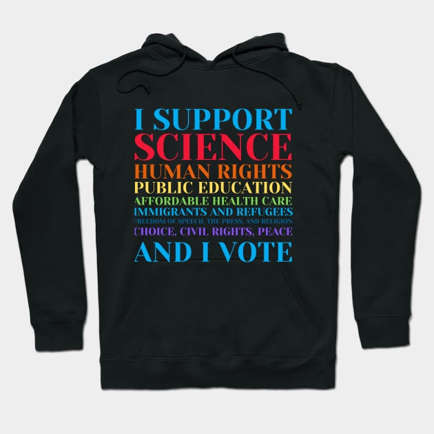 Progressive Voter Hoodie by ATNStark